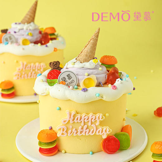4英寸糖果游乐园·创意主题奶油蛋糕|Candy amusement park 商品图0