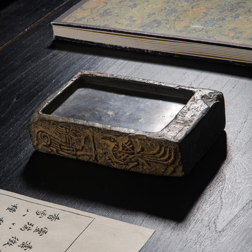 汉晋“凤凰麒麟”古砖制砚 商品图7