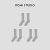ROMI STUDIO“Cozy Design”桑蚕丝莱赛尔混纺弹力中筒袜RWCAP33630 商品缩略图2