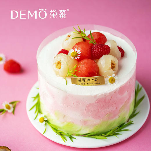 琉璃之夏·荔枝西瓜茉莉奶油蛋糕|Crystal summer 商品图0