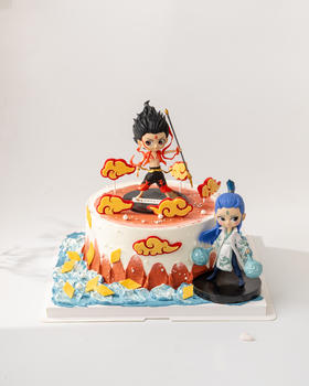 哪吒A款儿童生日蛋糕（百分百进口动物奶油）