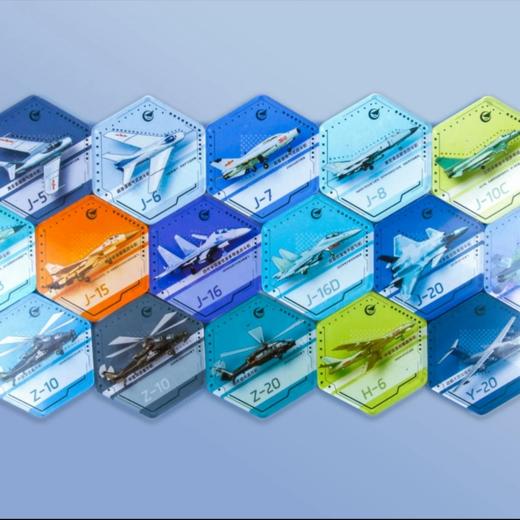 【长春航展、九三阅兵纪念品·新品重磅】特尔博军机系列文创冰箱贴15种机型任选 | 家里独特的一抹风景线 | 商品图1