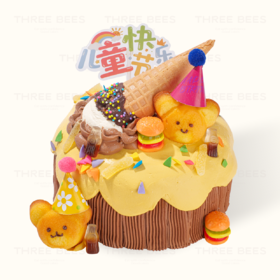 缤纷跳跳糖 · 棕黄【帽子颜色随机】