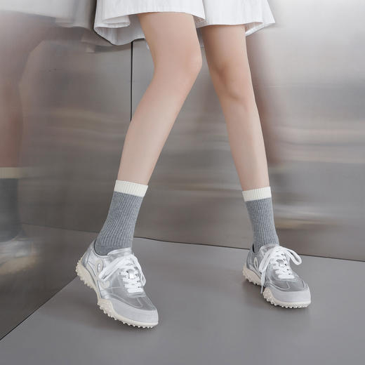 【春季新款】西村名物2025年夏季新款舒适透气平底防滑系带德训鞋T25CM39161 商品图4