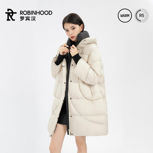罗宾汉-中长款羽绒服 商品图1
