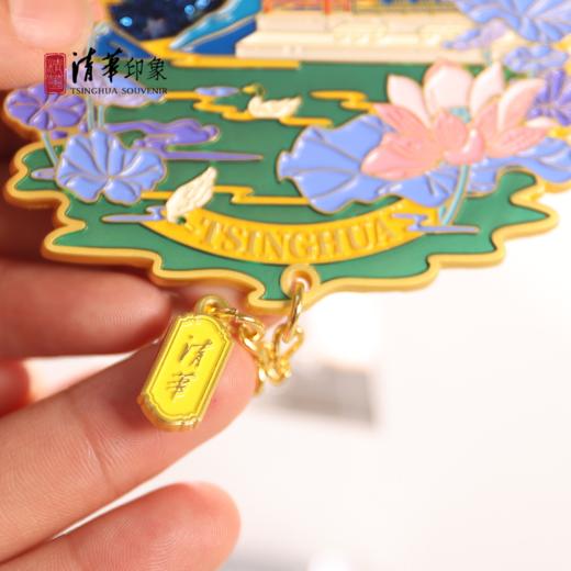 清华文创金属流沙冰箱贴 商品图7