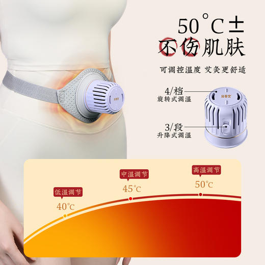 启春堂 | 艾康仪 随身灸后背肩颈足三里 七档控温 滤烟防烫 商品图1