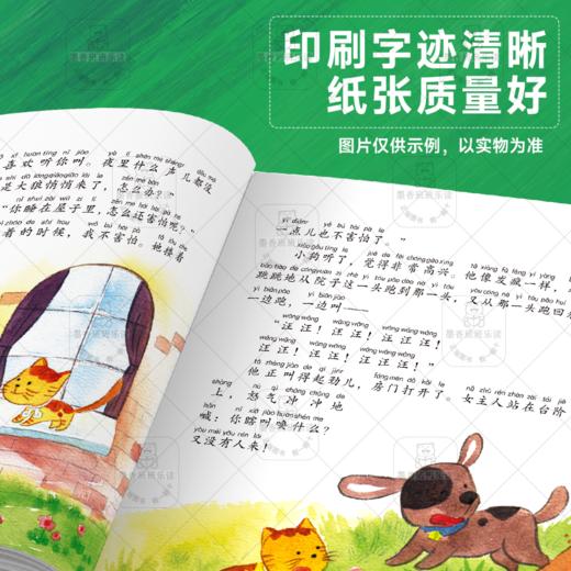 班班25暑一升二【书目】《孤独的小螃蟹》《小狗的小房子》《一只想飞的猫》《吃黑夜的大象》+导读单 商品图3