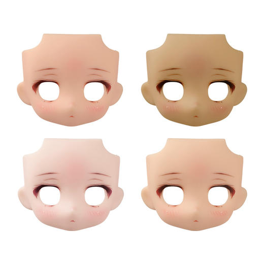 【GSC现货】定制表情配件 Make Up！renya02（蜜桃色/肉桂色/奶油色/杏仁奶色） 商品图4