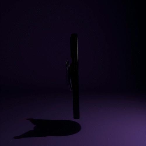 【漂浮魔法屋】魔法瀑布Kuromi PopSockets X Kuromi 合作系列 POPGRIP泡泡骚手机粘贴式气囊支架 Airbag软垫系列 黑色 商品图2