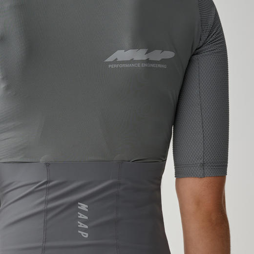 MAAP 女士 Eclipse Pro Race Jersey 铅灰色 短袖骑行服 商品图3