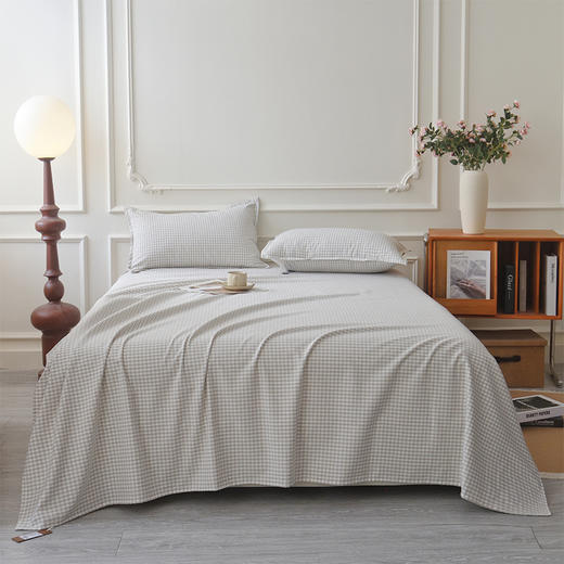 棉麻质感凉席/枕套84%棉16%苎麻 苎麻清爽不易粘身 【基地直发】 商品图1