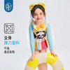 年衣童装连体泳衣2025夏新款卡通多巴胺泳装长袖盼达派对泳装 商品缩略图1