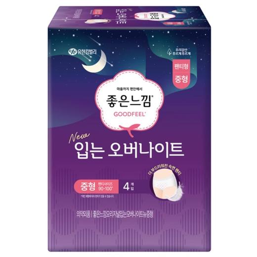 好感觉安心睡安裤(Mx4)좋은느낌 입는 오버나이트 중형 商品图0