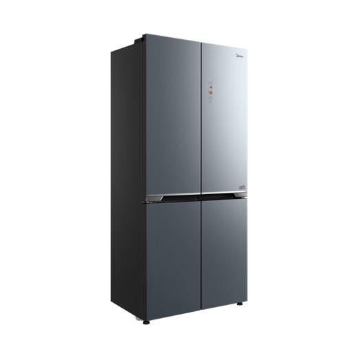 美的冰箱 (202910)BCD-513WUSGPZIM 丝雨灰 双系统制冷快不串味 自动制冰更方便 商品图2