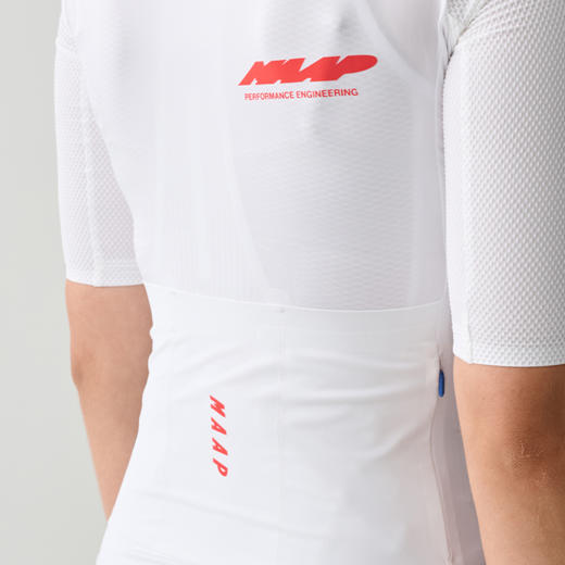 MAAP 女士 Eclipse Pro Race Jersey 白色 短袖骑行服 商品图3