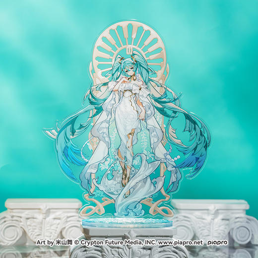 【GSC现货】初音未来 feat. 米山舞 立牌/流沙摆件/透卡/35CM立牌 GSM 商品图6