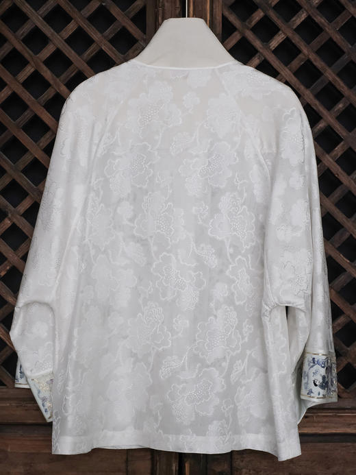 盛唐牡丹大师系列| 手绣西厢花罗外套 商品图3