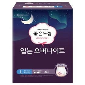 好感觉安心睡安裤(Lx4)좋은느낌 입는 오버나이트 대형