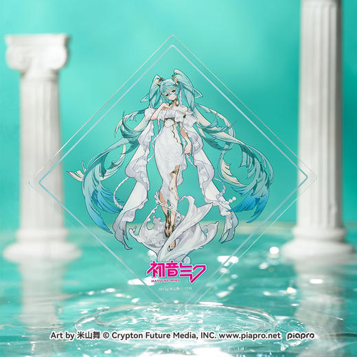 【GSC现货】初音未来 feat. 米山舞 立牌/流沙摆件/透卡/35CM立牌 GSM 商品图5