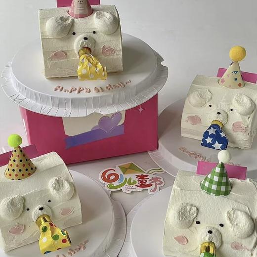 【欢乐小萌熊】口哨小熊儿童蛋糕 商品图0