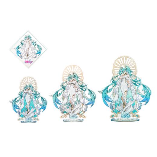 【GSC现货】初音未来 feat. 米山舞 立牌/流沙摆件/透卡/35CM立牌 GSM 商品图11