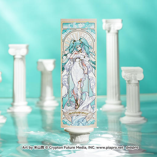 【GSC现货】初音未来 feat. 米山舞 58mm/15CM徽章/纪念票/明信片 GSM 商品图5