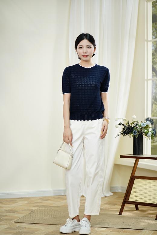 现货【黑科技气球裤】臣禾 春夏款手温熨烫 九分休闲裤 9241060103 【金猪甄选】 商品图6