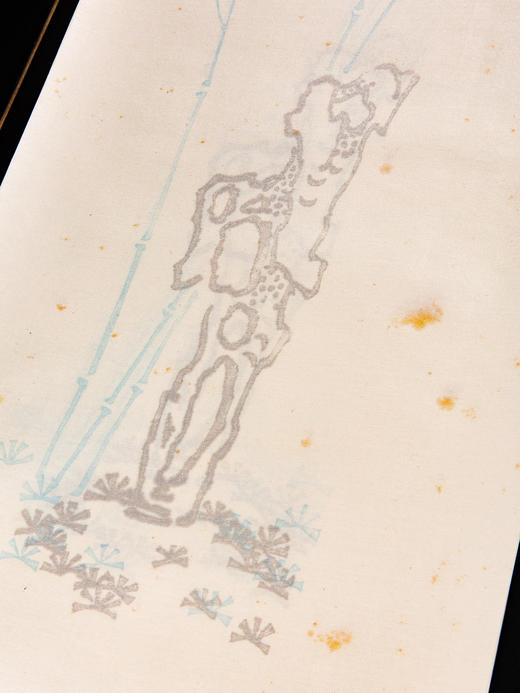 90年代木版水印真丝生绢笺（单张） 商品图8