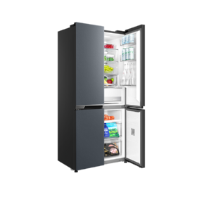 美的冰箱 (202910)BCD-513WUSGPZIM 丝雨灰 双系统制冷快不串味 自动制冰更方便