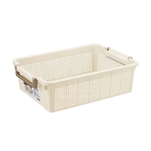 【清仓特惠4.5折】日本BDJ可堆叠收纳框厨房杂物衣服收纳篮37.6*54*16cm【不支持补差，非质量问题不退不换】S 商品图5