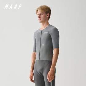 MAAP 男士 Eclipse Pro Race Jersey 铅灰色 短袖骑行服