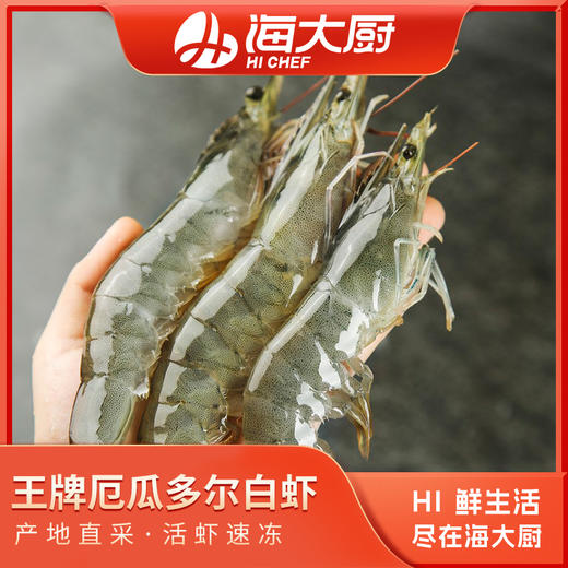 海大厨-王牌白虾1.4kg 商品图0