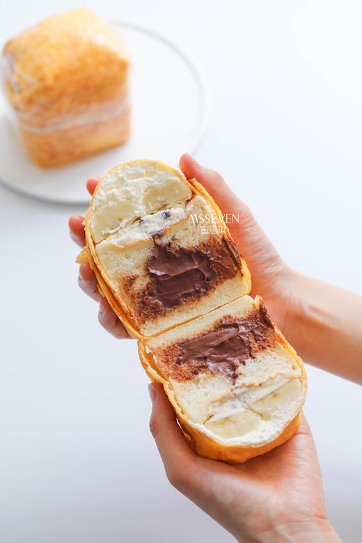 香蕉巧克力可丽饼爆浆冰吐司 商品图4