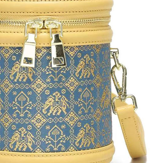 壮锦-万象更新发财桶包 商品图2