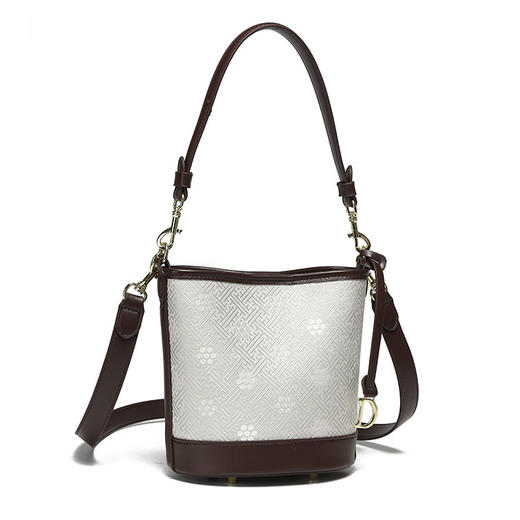 壮锦-故宫纹水桶包 商品图0