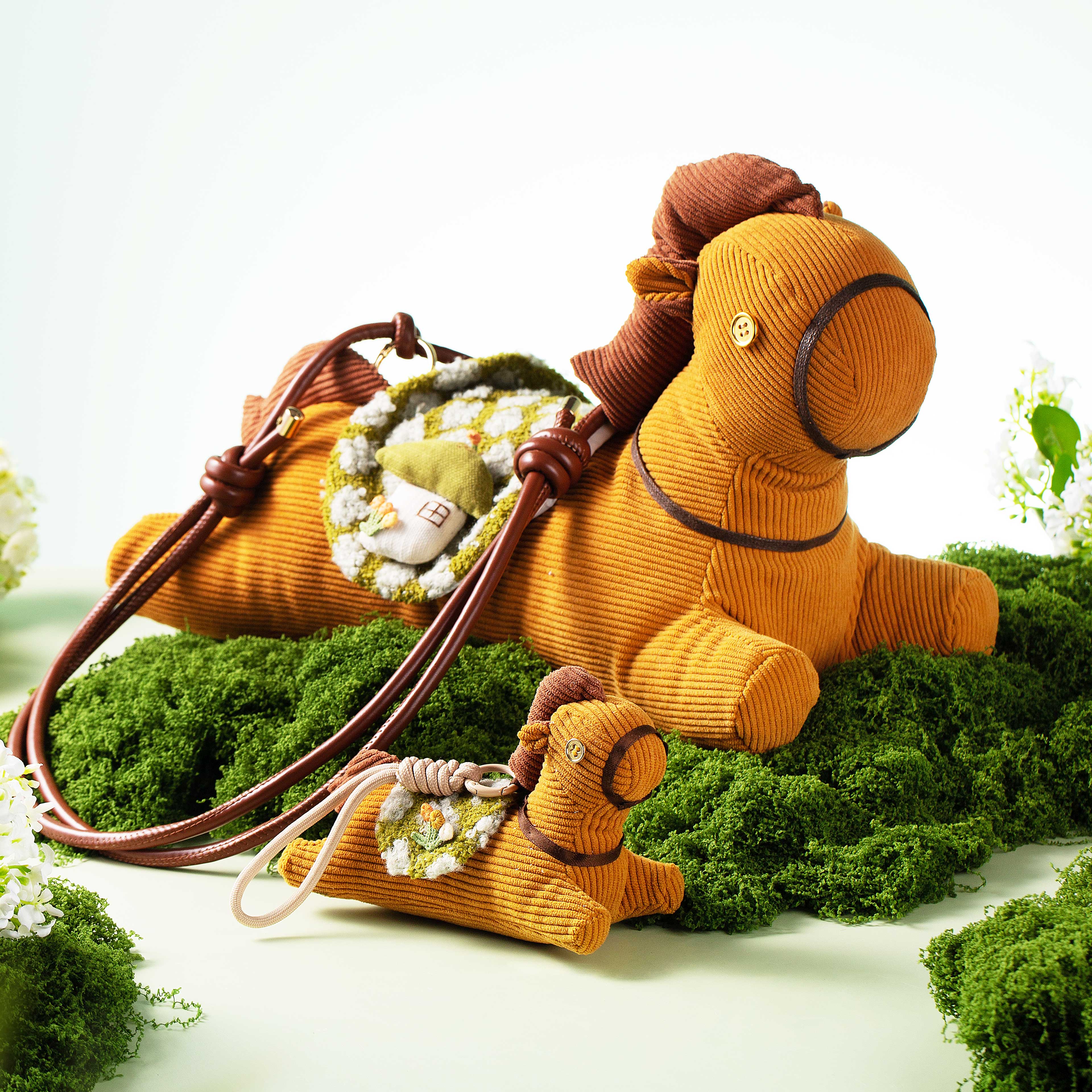 内蒙·太仆寺旗 奔腾系列马玩偶包包/挂件