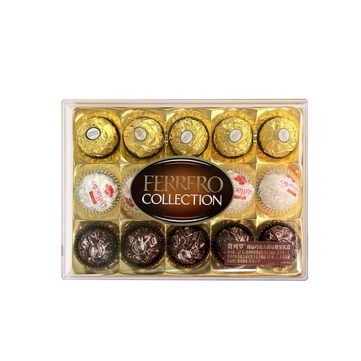 费列罗臻品巧克力糖果礼盒15粒装/044776 意大利 多重滋味层层用心 商品图3