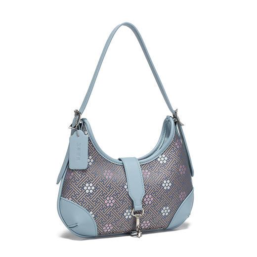 壮锦-踏雪寻梅月亮包 商品图0