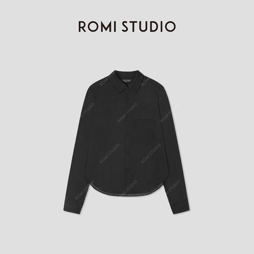 ROMI STUDIO“去繁就简”100%亚麻高级感老钱风轻薄衬衣 RWCRSW3793 商品图0