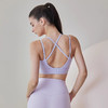 【限时秒】YOGACODE【火树银花系列】细肩带瑜伽背心固定杯中强度运动内衣吊带美背瑜伽文胸DSB602 商品缩略图2