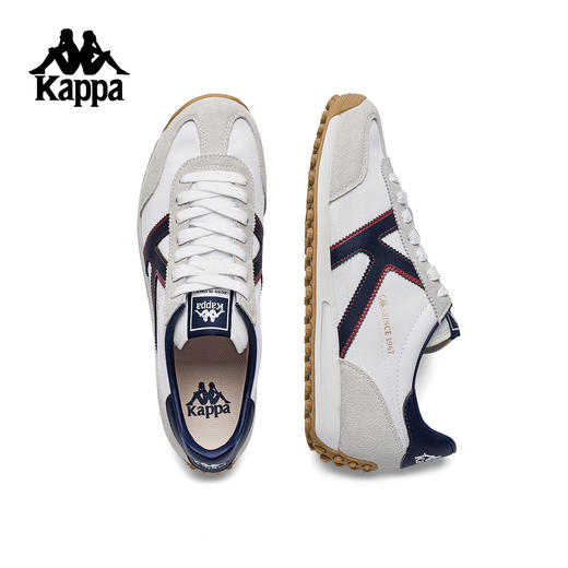 Kappa卡帕背靠背运动鞋男女2025夏季新款轻便跑步鞋休闲德训鞋子K0FY5MM25 商品图2