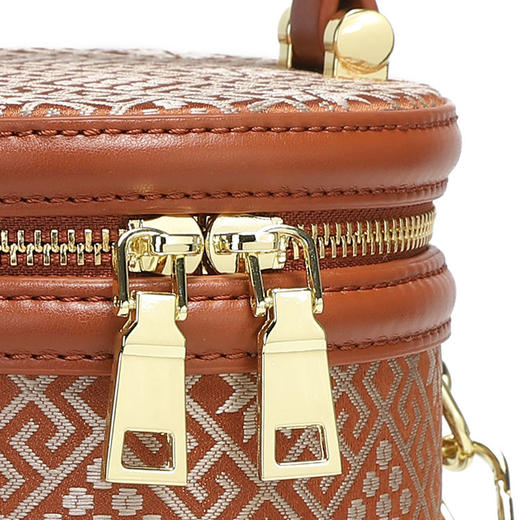 壮锦-故宫纹发财桶包 商品图1