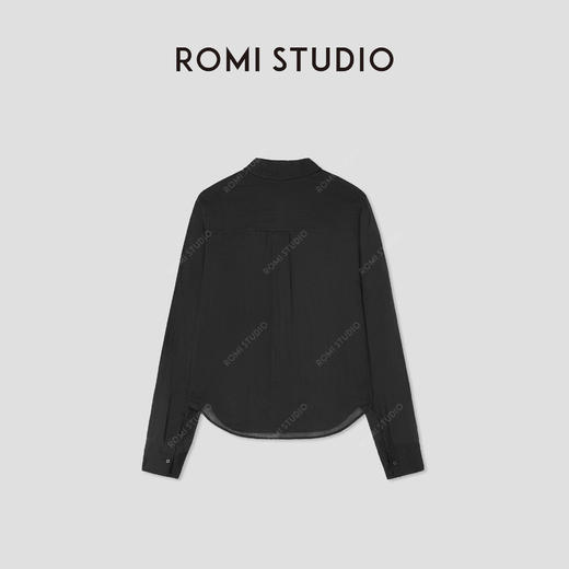 ROMI STUDIO“去繁就简”100%亚麻高级感老钱风轻薄衬衣 RWCRSW3793 商品图1