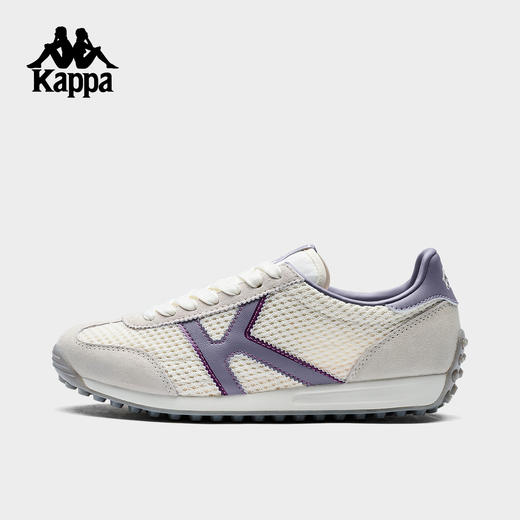 Kappa卡帕背靠背薄底运动鞋女2025新款夏季网面透气德训鞋跑步鞋K0F65MM25 商品图0