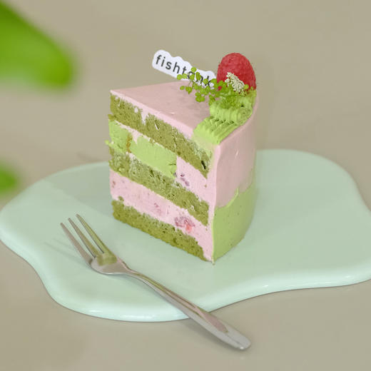 开心果&覆盆莓｜切片蛋糕 商品图0