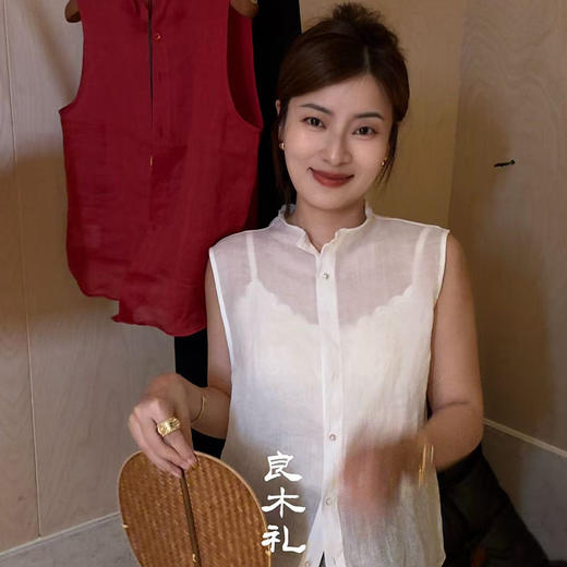 【不退不换】良木礼亚麻衬衫（7982） 商品图2