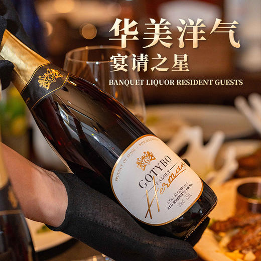 赫尔曼家族无醇起泡葡萄酒|>90%果汁含量，无色素无添加 商品图1