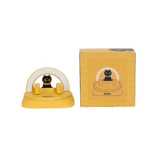 大英博物馆 巴斯特系列 萌猫车载手机支架摆件 商品图4