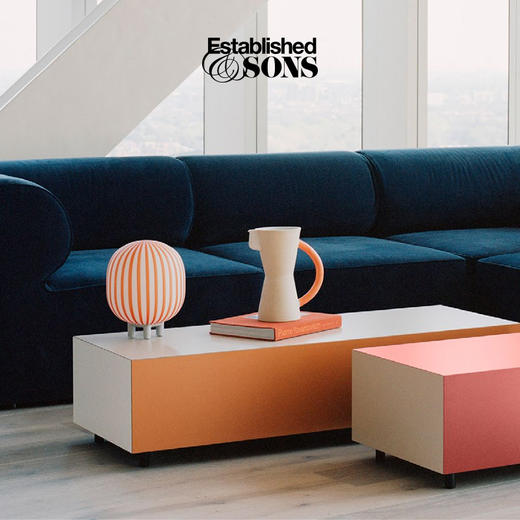 Established&Sons Filigrana 可调光糖果台灯 条纹 英国糖果台灯简约桌面氛围灯 商品图2